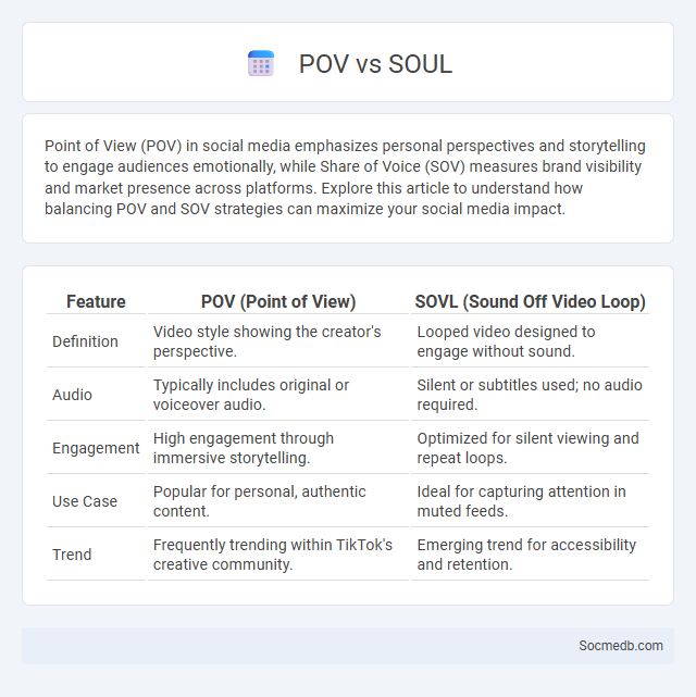 POV vs SOUL - What is The Difference?