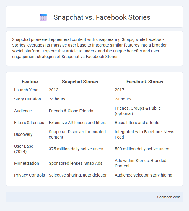 Snapchat vs. Facebook Stories - What is The Difference?
