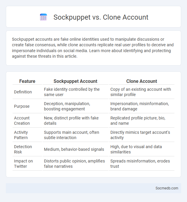 Sockpuppet vs. Clone Account - What is The Difference?