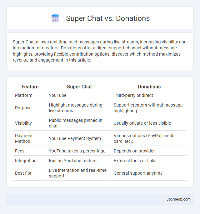 Super Chat vs. Donations - What is The Difference?
