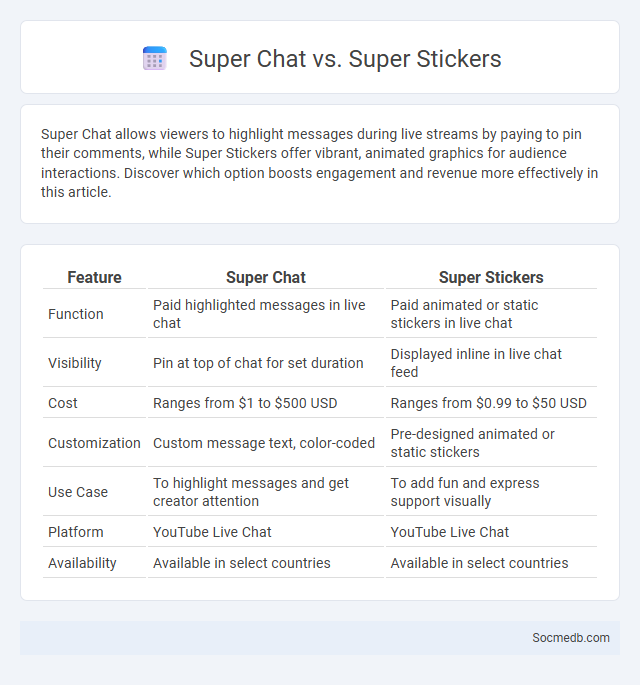 Super Chat vs. Super Stickers - What is The Difference?