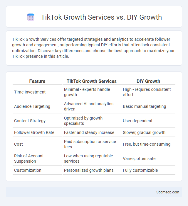 TikTok Growth Services vs. DIY Growth - What is The Difference?