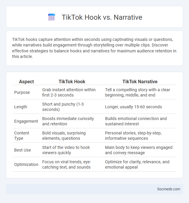 TikTok Hook vs. Narrative - What is The Difference?