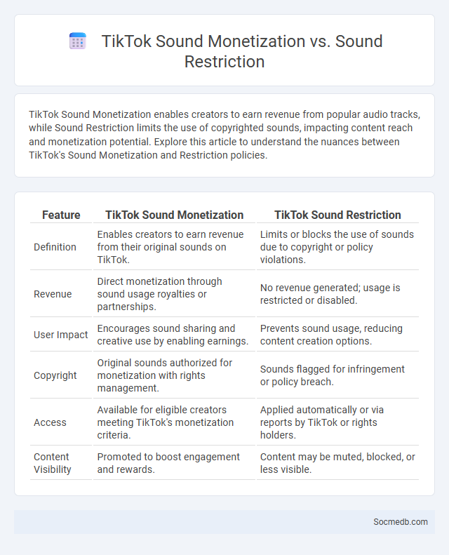 TikTok Sound Monetization vs. Sound Restriction - What is The Difference?