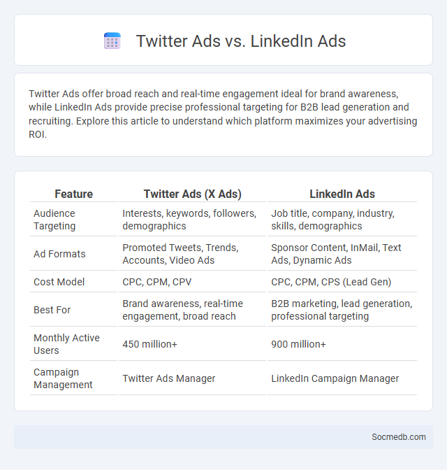 Twitter Ads vs. LinkedIn Ads - What is The Difference?