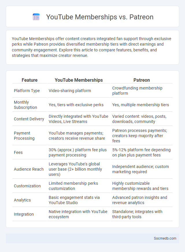 YouTube Memberships vs. Patreon - What is The Difference?