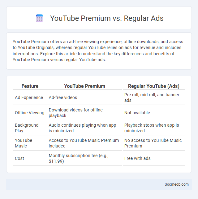 YouTube Premium vs. Regular Ads - What is The Difference?