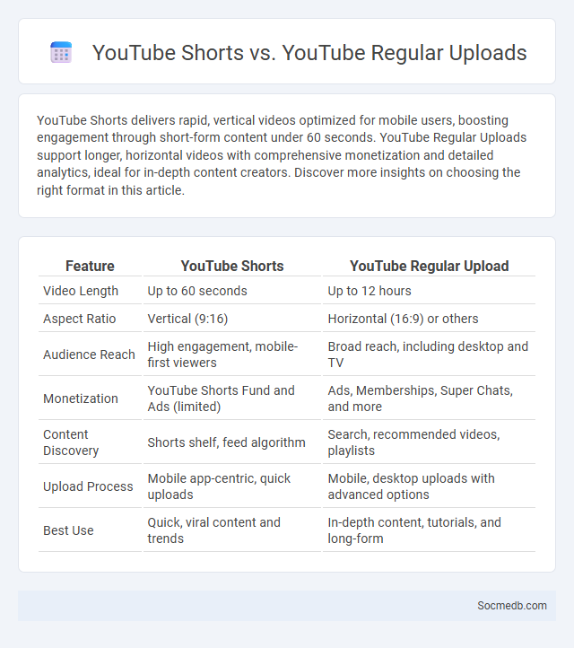YouTube Shorts vs. YouTube Regular Uploads - What is The Difference?