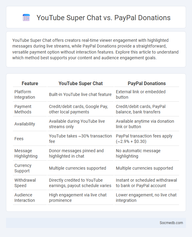 YouTube Super Chat vs. PayPal Donations - What is The Difference?