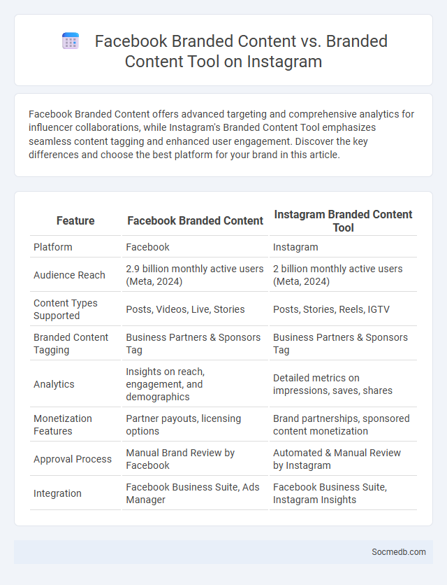 Facebook Branded Content vs. Branded Content Tool on Instagram - What is The Difference?
