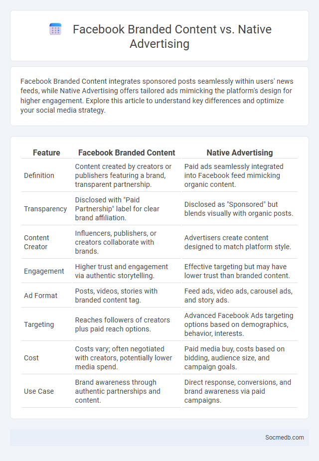 Facebook Branded Content vs. Native Advertising - What is The Difference?