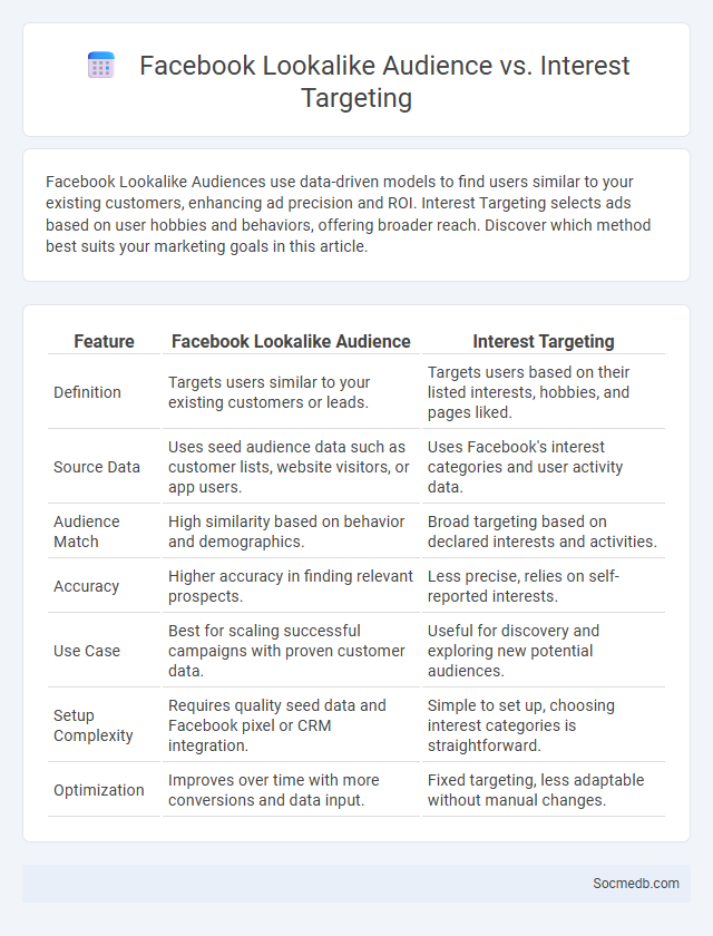 Facebook Lookalike Audience vs. Interest Targeting - What is The Difference?