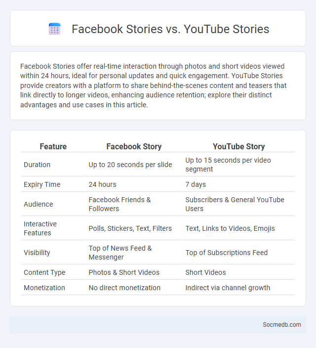 Facebook Stories vs. YouTube Stories - What is The Difference?