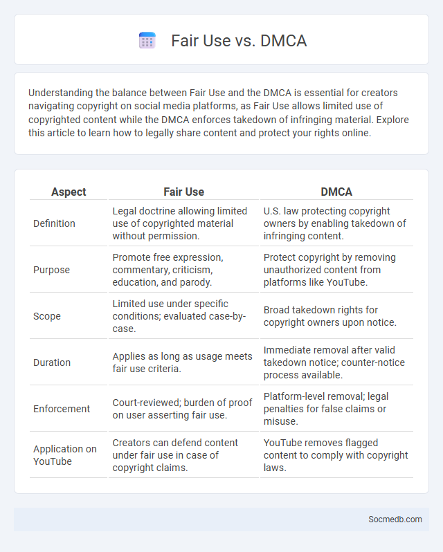 Fair Use vs. DMCA - What is The Difference?
