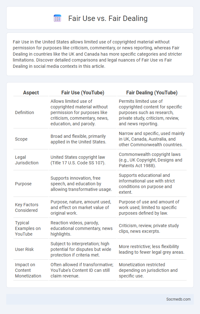Fair Use vs. Fair Dealing - What is The Difference?