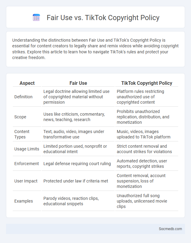 Fair Use vs. TikTok Copyright Policy - What is The Difference?