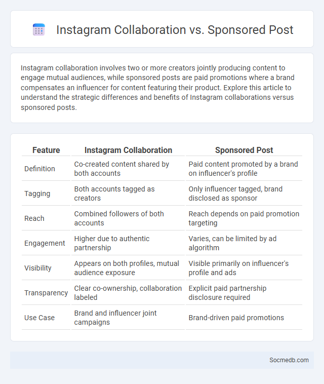 Instagram Collaboration vs. Sponsored Post - What is The Difference?