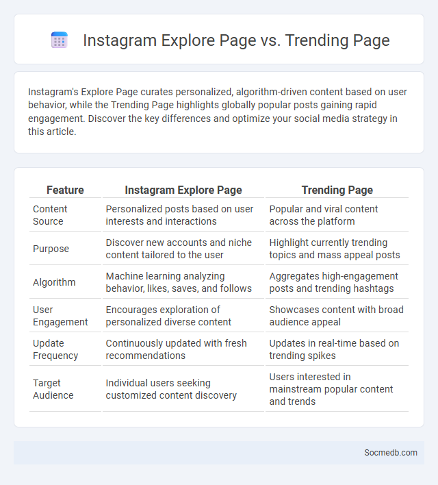 Instagram Explore Page vs. Trending Page - What is The Difference?