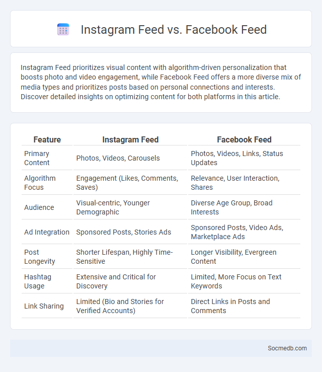 Instagram Feed vs. Facebook Feed - What is The Difference?