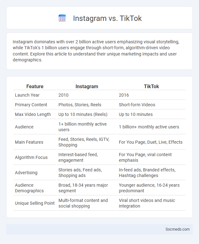 Instagram vs. TikTok - What is The Difference?