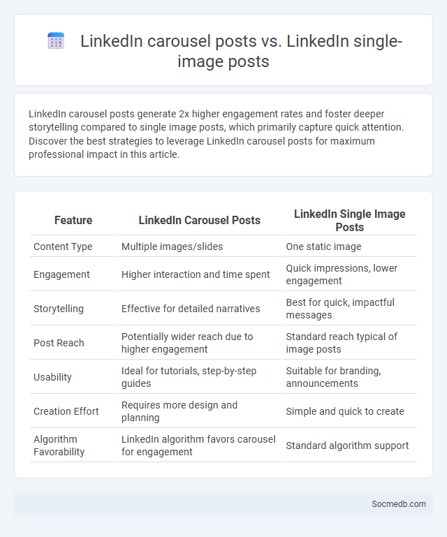 LinkedIn carousel posts vs. LinkedIn single-image posts - What is The Difference?