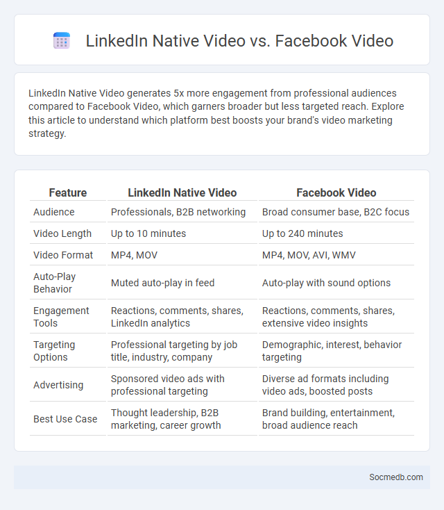 LinkedIn Native Video vs. Facebook Video - What is The Difference?