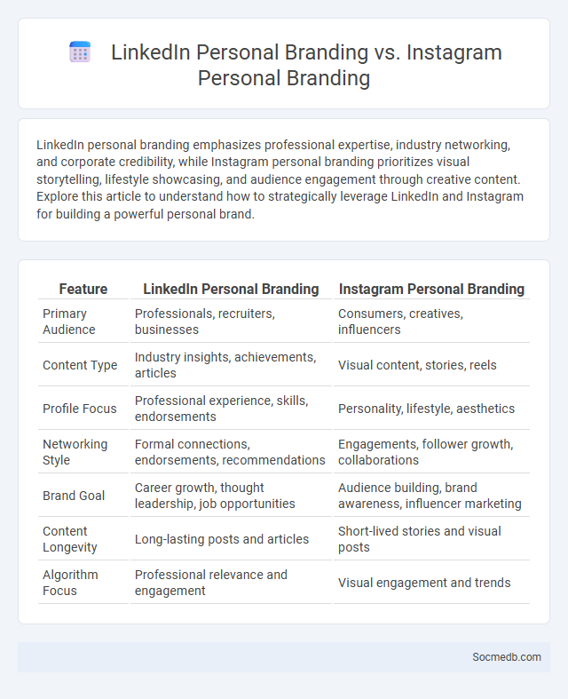 LinkedIn Personal Branding vs. Instagram Personal Branding - What is The Difference?