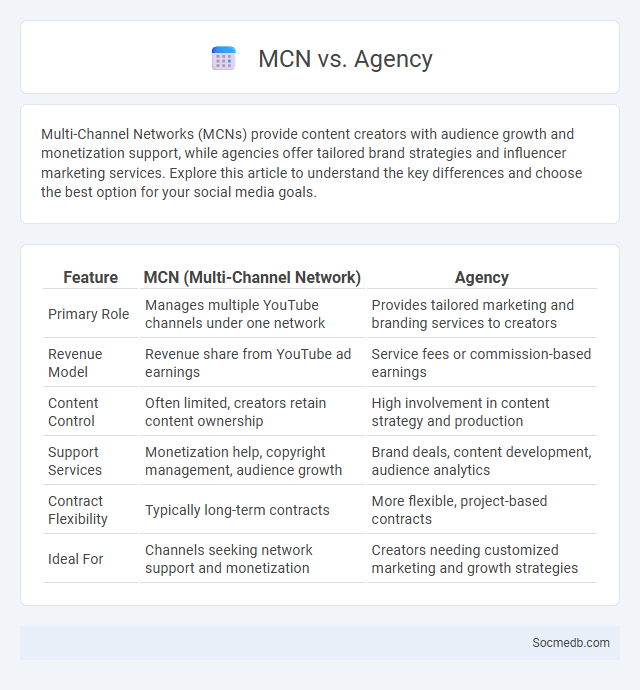 MCN vs. Agency - What is The Difference?
