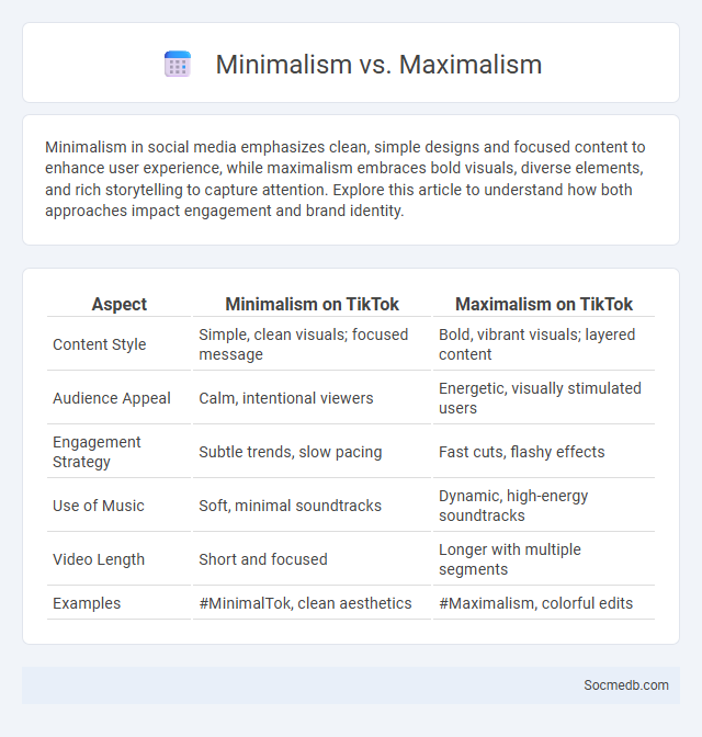Minimalism vs. Maximalism - What is The Difference?