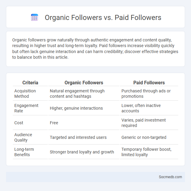 Organic Followers vs. Paid Followers - What is The Difference?