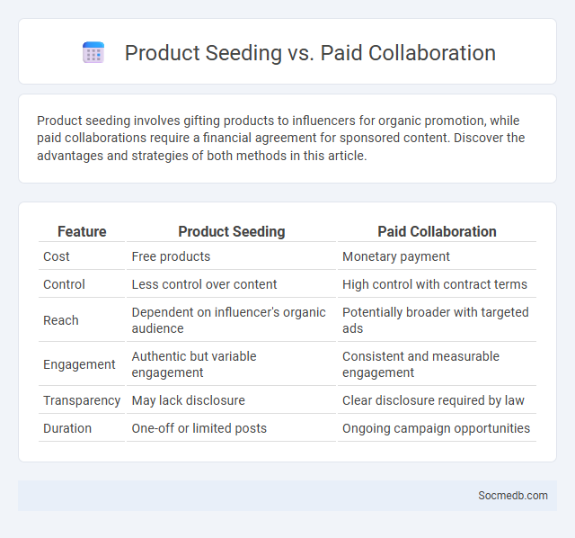 Product Seeding vs. Paid Collaboration - What is The Difference?