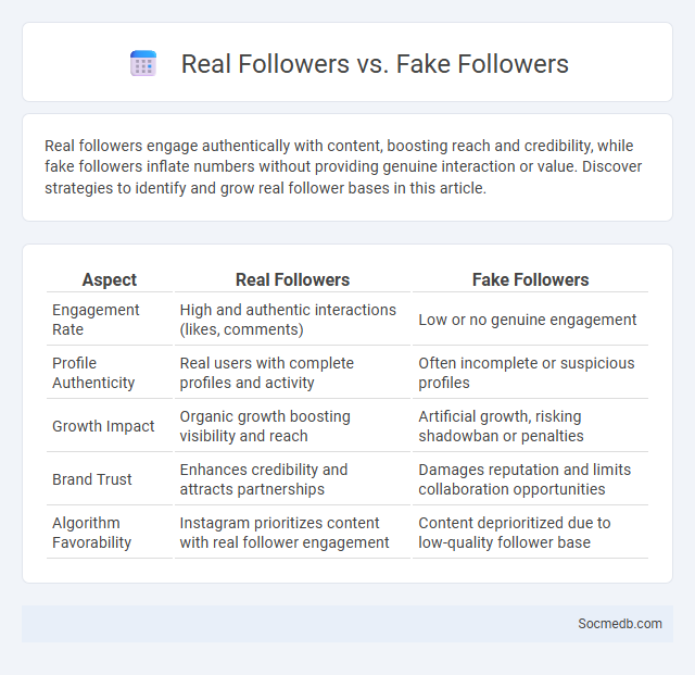 Real Followers vs. Fake Followers - What is The Difference?
