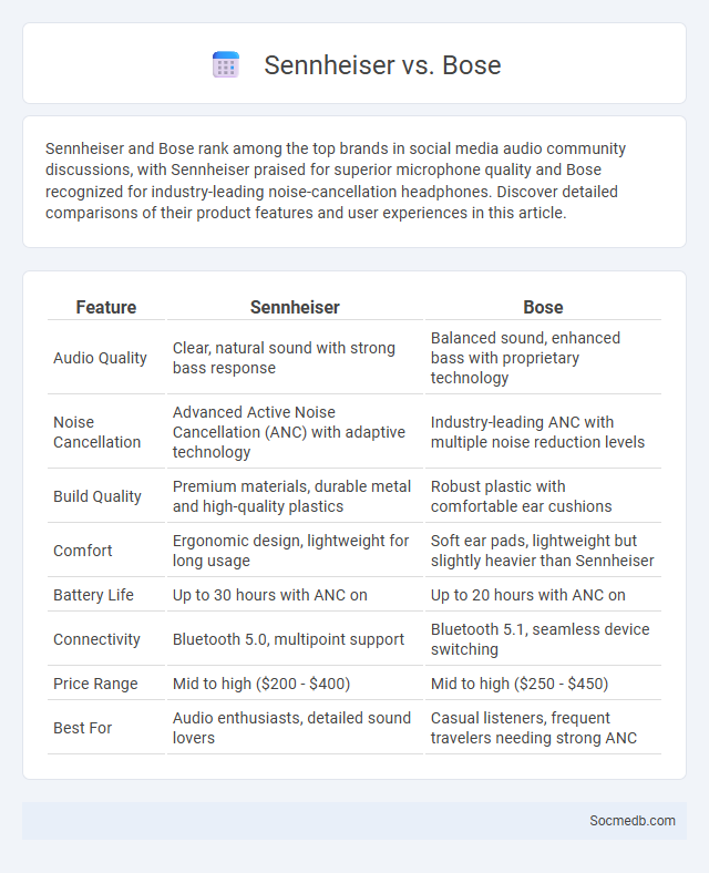 Sennheiser vs. Bose - What is The Difference?