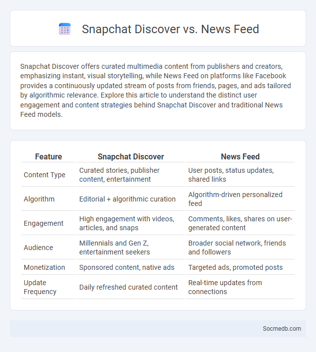Snapchat Discover vs. News Feed - What is The Difference?