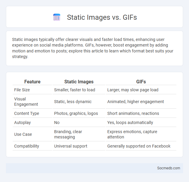 Static Images vs. GIFs - What is The Difference?