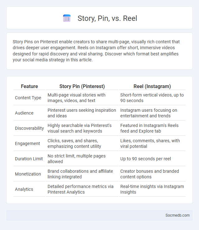 Story, Pin, vs. Reel - What is The Difference?