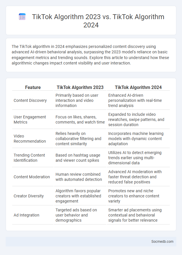 TikTok Algorithm 2023 vs. TikTok Algorithm 2024 - What is The Difference?
