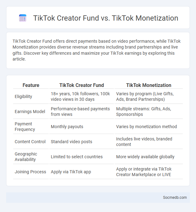 TikTok Creator Fund vs. TikTok Monetization - What is The Difference?