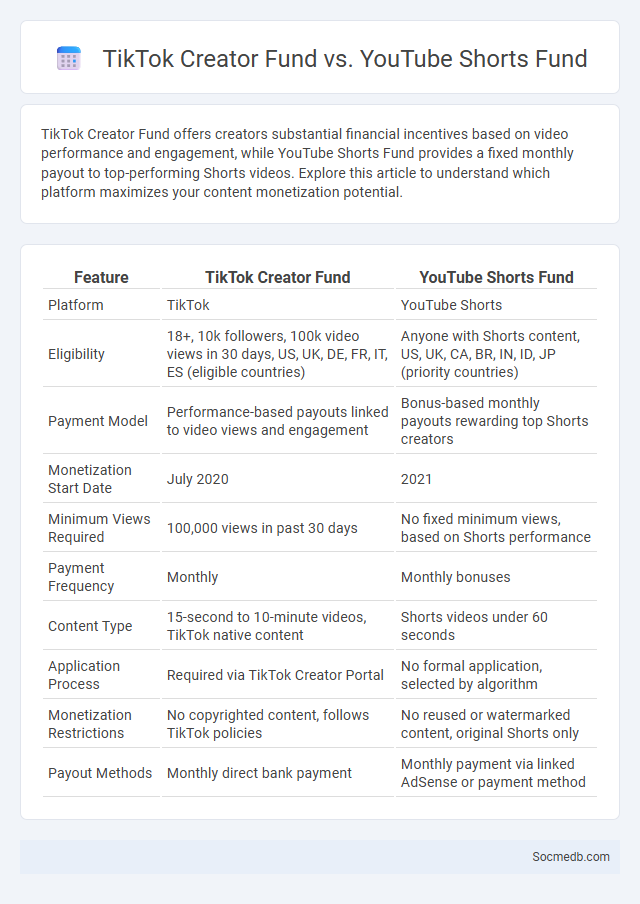 TikTok Creator Fund vs. YouTube Shorts Fund - What is The Difference?