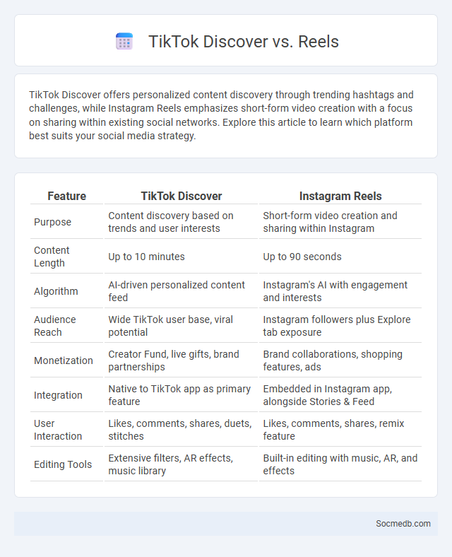 TikTok Discover vs. Reels - What is The Difference?