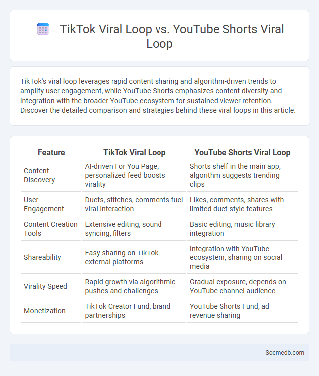 TikTok Viral Loop vs. YouTube Shorts Viral Loop - What is The Difference?