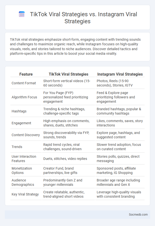 TikTok Viral Strategies vs. Instagram Viral Strategies - What is The Difference?