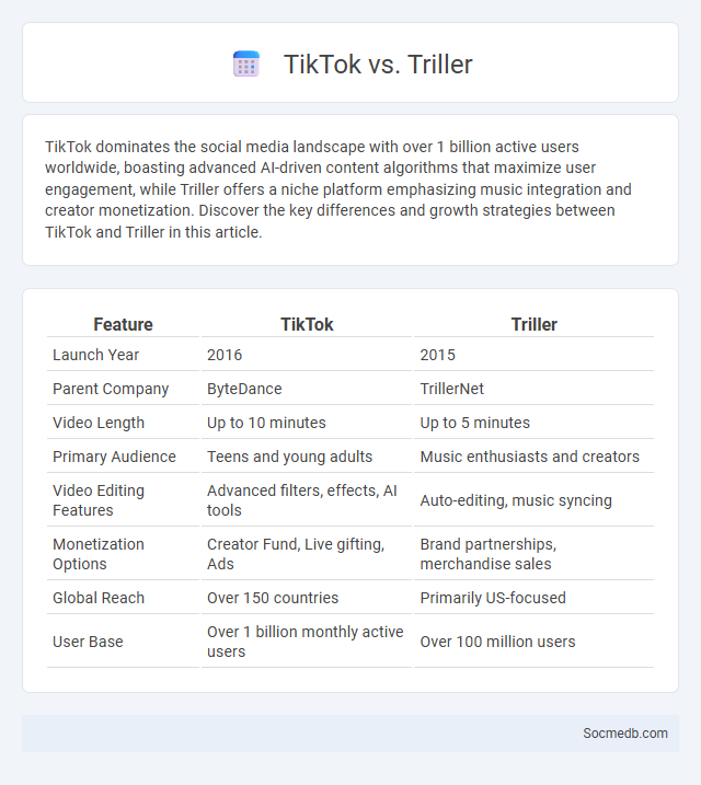 TikTok vs. Triller - What is The Difference?
