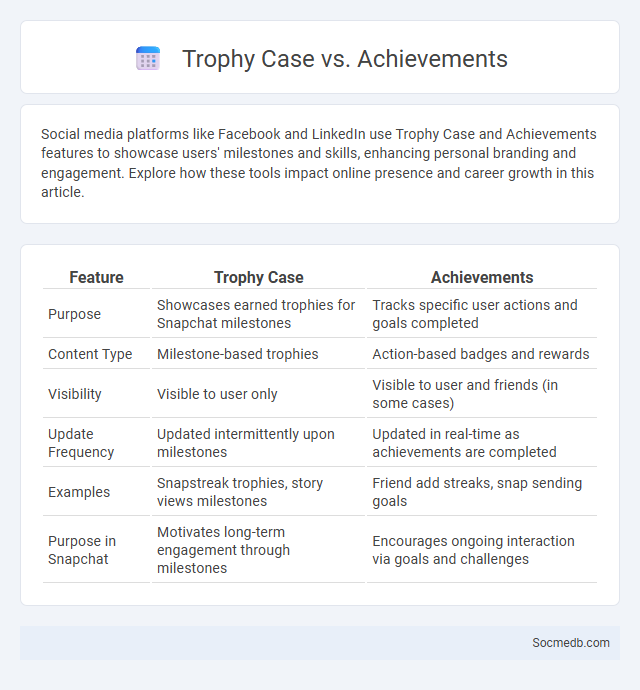 Trophy Case vs. Achievements - What is The Difference?
