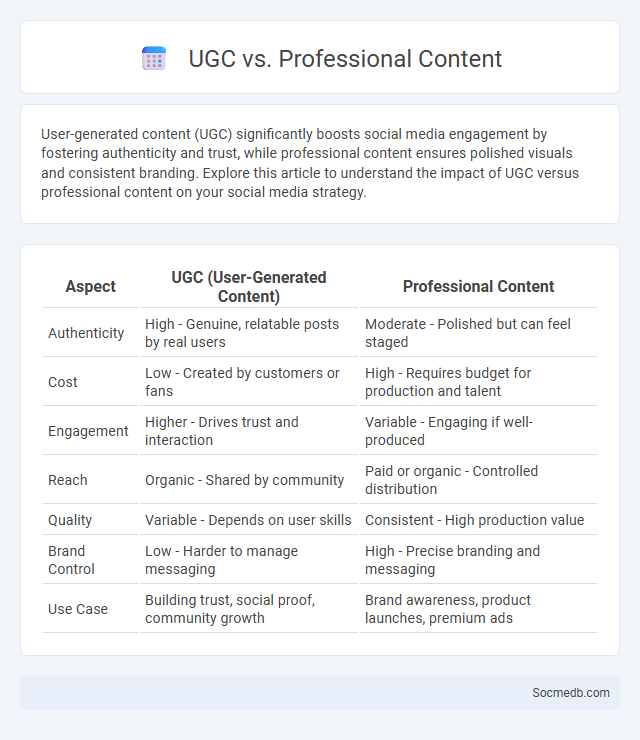 UGC vs. Professional Content - What is The Difference?