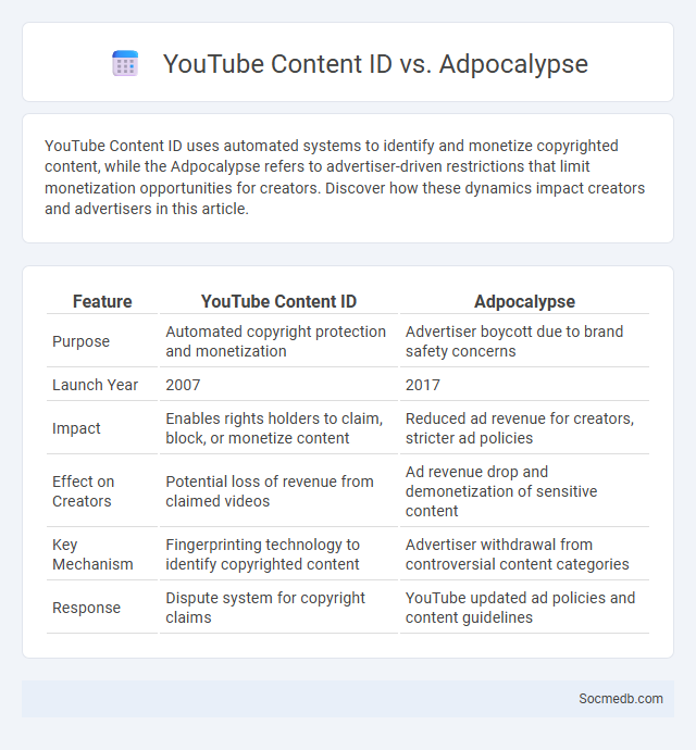 YouTube Content ID vs. Adpocalypse - What is The Difference?