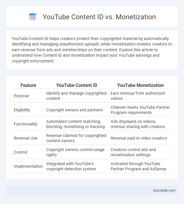 YouTube Content ID vs. Monetization - What is The Difference?