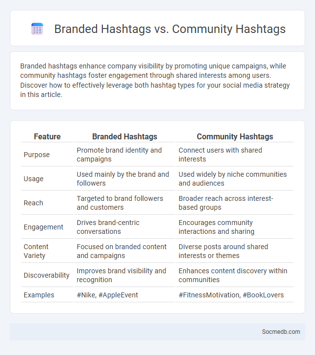 Branded Hashtags vs. Community Hashtags - What is The Difference?