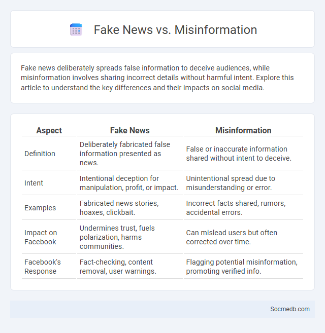 Fake News vs. Misinformation - What is The Difference?