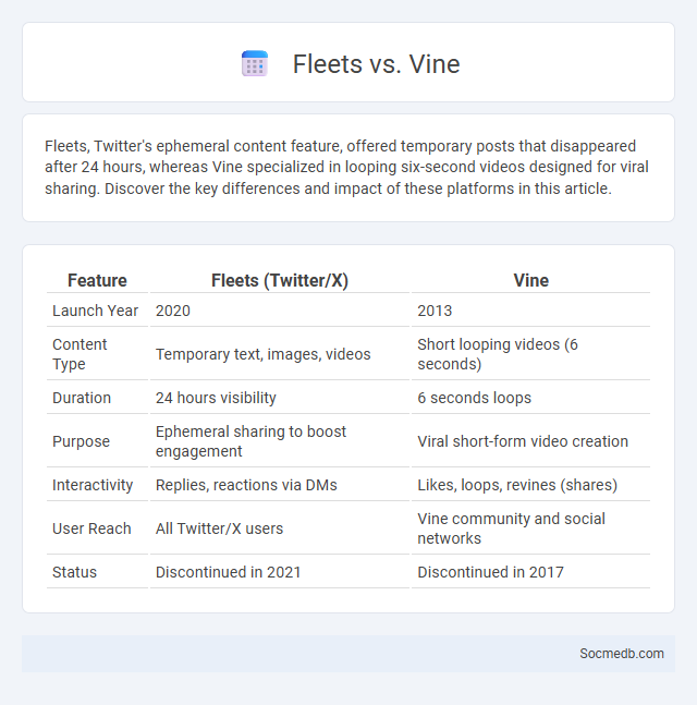 Fleets vs. Vine - What is The Difference?